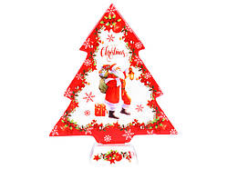 Декоративна ялинка 18 см. порцеляна