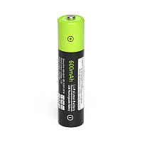 Батарейка аккумулятор ZNTER АAА 1,5V 600 mAh заряд от micro USB