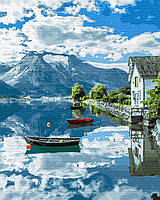 Картины по номерам Провинция Норвегии (BK-GX32309) 40 х 50 см (Без коробки)