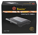 Гриль контактний Domotec MS 7708, фото 7