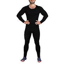 Чоловіча термобілизна Аляска, розмір 44-50(чорний)