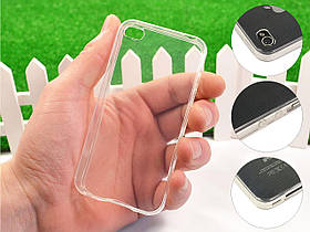 Ультратонкий 1 мм силіконовий чохол для Apple iPhone 4/4S