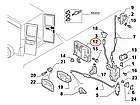 Ручка задніх дверей зовнішня Fiat Ducato 244, Peugeot Boxer, Citroen Jumper (2002-2006), 735307400, 9101S5, фото 5