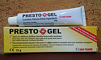 Протизапальний засіб (до 05.2022) від геморою швидка й ефективна допомога Престо гель 25 г Ізраїль
