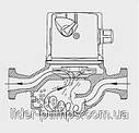 Насос циркуляционный GRUNDFOS UPS 25-60/180 (с гайками) КИТАЙ, фото 10