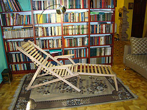 Шезлонг - трансформер (массив Бука)