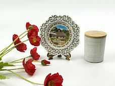 Тарілка дерев'яна яна Ф14 "Україна"