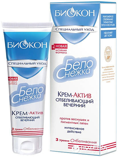 

Вечерний отбеливающий крем-актив "Белоснежка" Биокон