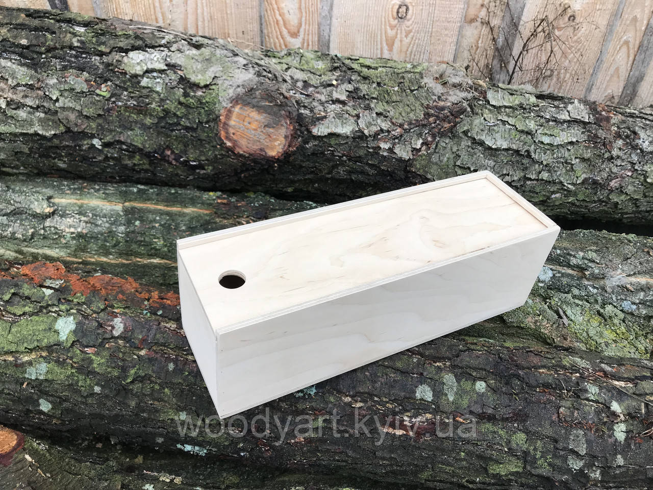 Подарункова коробка для пляшки №2, 35*11*11 см.
