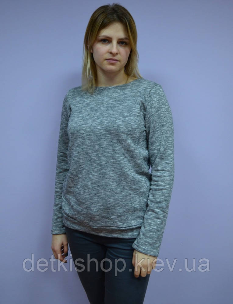 Світшот для вагітних і годувальниць (Omali, сірий меланж)