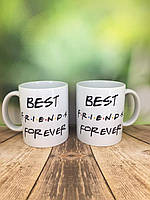 Печать на кружках,Чашка "Best friends"
