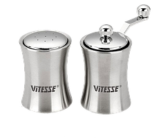 Солонка і подрібнювач для перцю Vitesse (VS-8605)