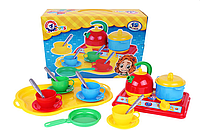 «Веселая кухня мечты: игровой набор посуды 1554 готовим вместе!»