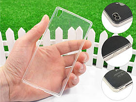 Ультратонкий 1 мм силіконовий чохол для Huawei Ascend P7