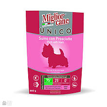 Miglior Cane Unico Proshutto, корм для собак малих порід зі свининою 800 г