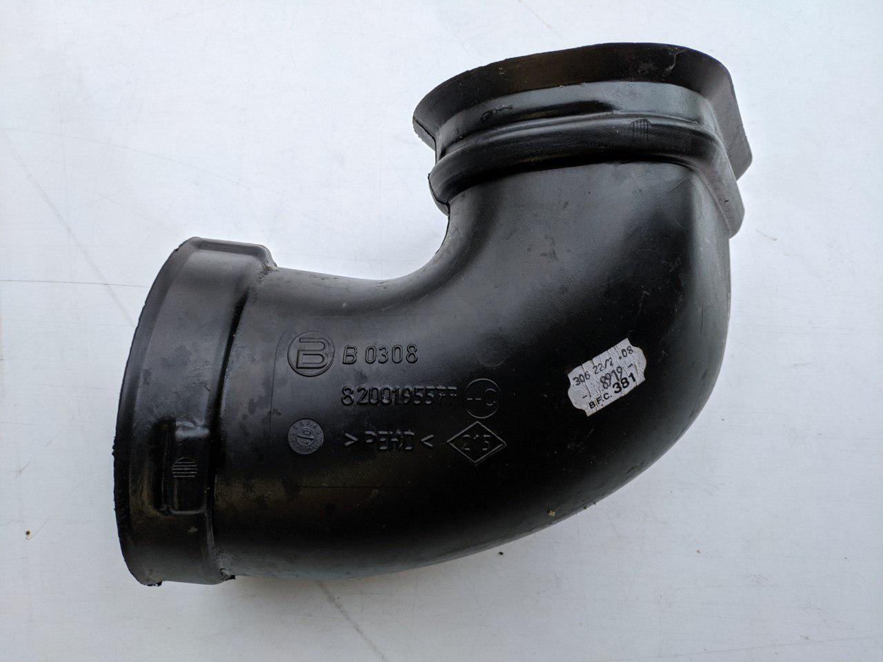 Повітрозабірник пічки Renault Master, Opel Movano 1998-2010, 8200195577 (Б/У)