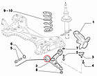 Сайлентблок важеля передній Fiat Ducato 250, Peugeot Boxer, Citroen Jumper 3 (2006-2014), 1352225080, 50705197, фото 5