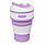 Чашка складна силіконова Collapsible 5332 350мл, фіолетова, фото 2