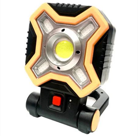 Прожектор Hurry Bolt HB-9957-COB з micro USB, білий і червоні світлодіоди