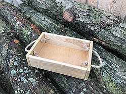 Дерев'яна корзинка "Кантрі"