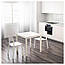 Стіл, білий, 75x75см, 390.117.81, ІКЕА, IKEA MELLTORP, фото 3