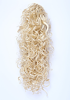 Хвост-шиньйон на крабі накручений 55 см Elegant світлий блонд