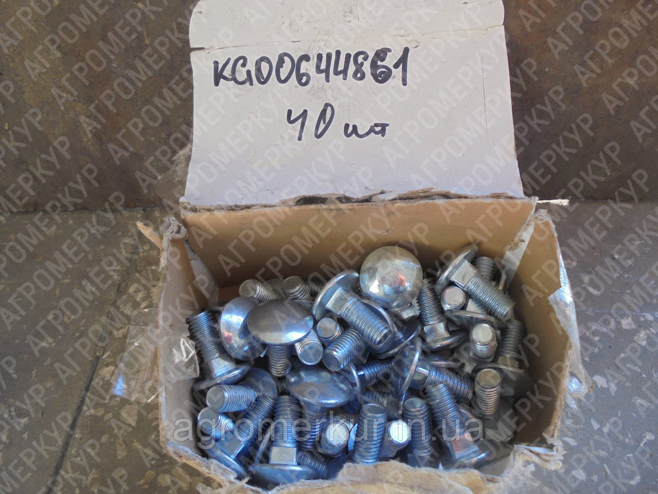 Болт з квадратною голівкою M12х30 8.8 KG0064861