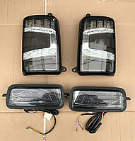 Комплект ДХО + задні ліхтарі ВАЗ НИВА з реле