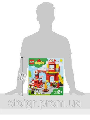 Конструктор Лего 10903 Дупло LEGO DUPLO Пожарное депо 76 деталей - фото 3 - id-p1096512708