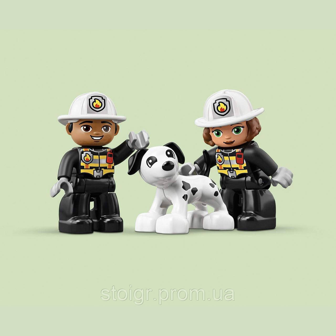 Конструктор Лего 10903 Дупло LEGO DUPLO Пожарное депо 76 деталей - фото 6 - id-p1096512708