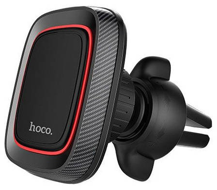 Автотримач магнітний для телефона Hoco CA23 Lotto series Магнітний Чорний, фото 3