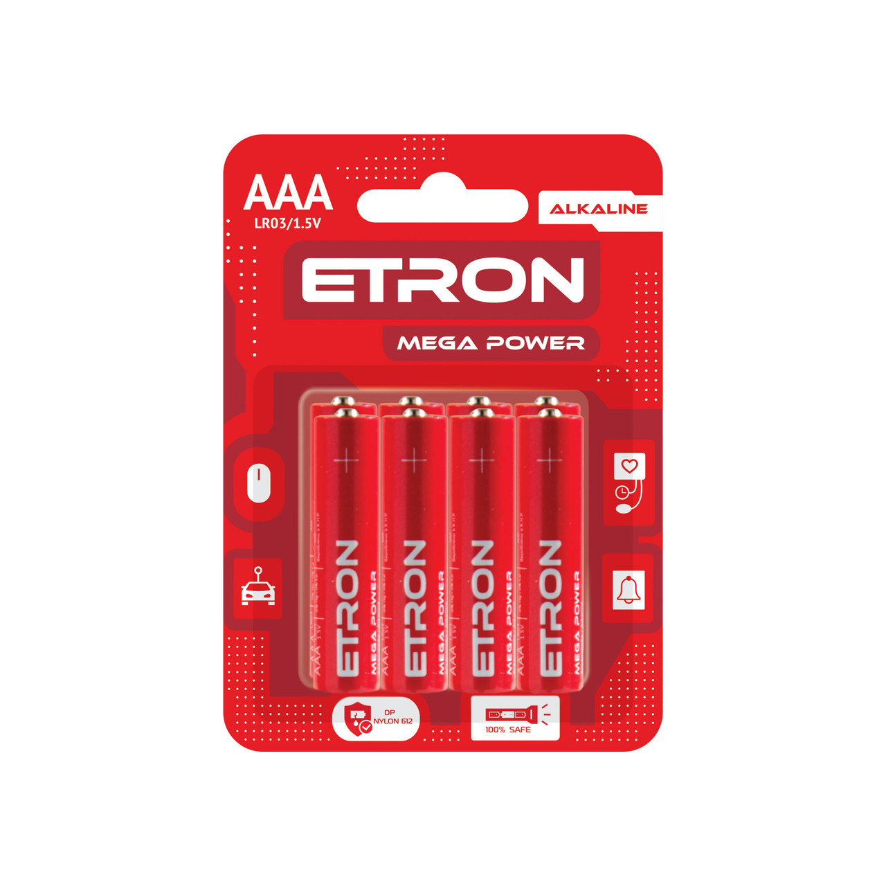 Батарейка AAA-LR03 Алкалінова ETRON