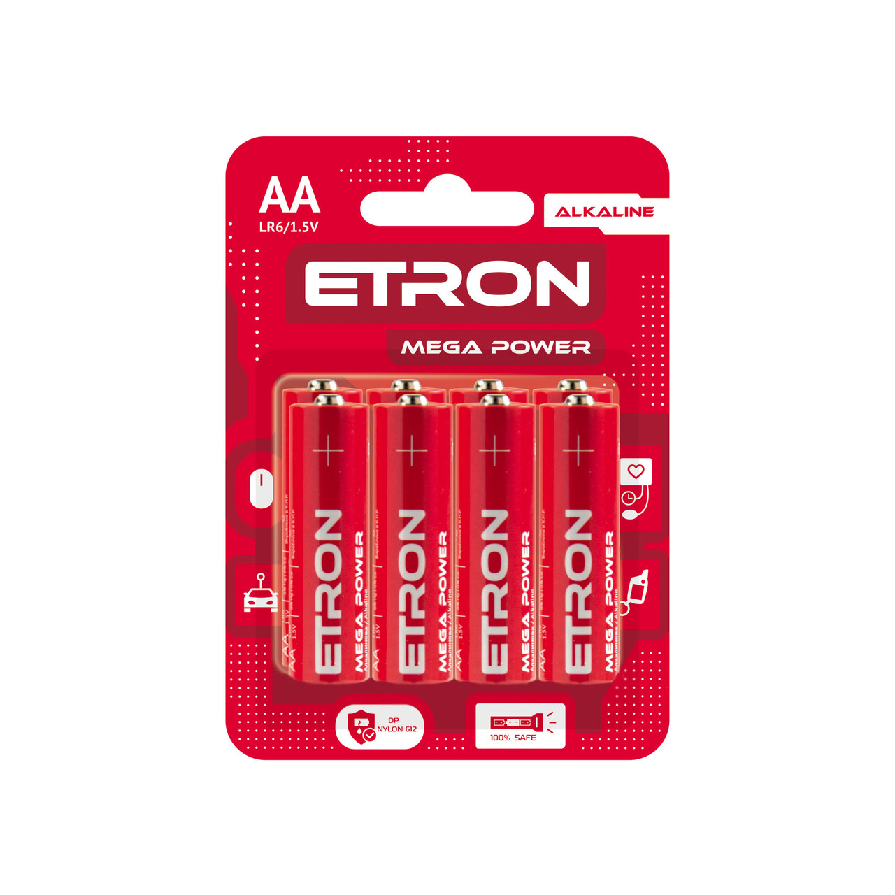 Батарейка AA LR6 Алкалінова ETRON