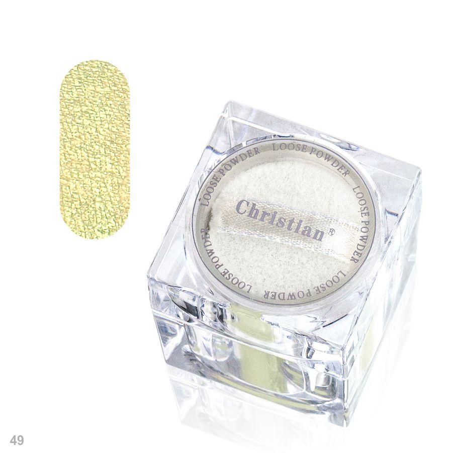 Тени для век рассыпчатые Christian № 49 DB-004, фото 1
