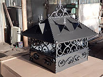 Кованый колпак (дымник) на дымоход 1