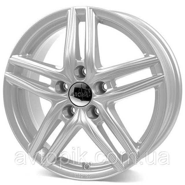 Литі диски Ronal R65 R17 W6.5 PCD5x114.3 ET50 DIA82 (silver)