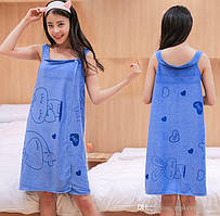 Рушник-халат мікрофібра 140х80