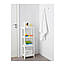 Стелаж IKEA VESKEN білий пластик 23х36х100 см 403.078.66, фото 3