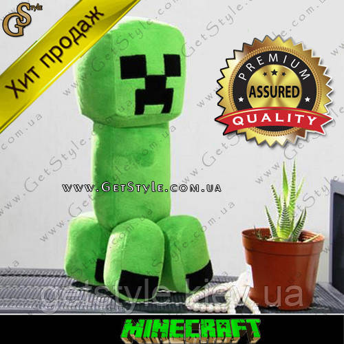 Плюшевий Кріпер Minecraft - "Creeper Toy" - 30 див.