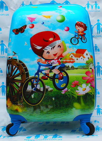 Валізи дитячі дорожній стандарт дитини на велосипеді 2020-7, фото 2