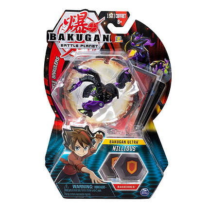 Бакуган Ультра Ниллиус Bakugan Battle Planet Ultra Nillious Spіn Master. Оригінал, фото 2