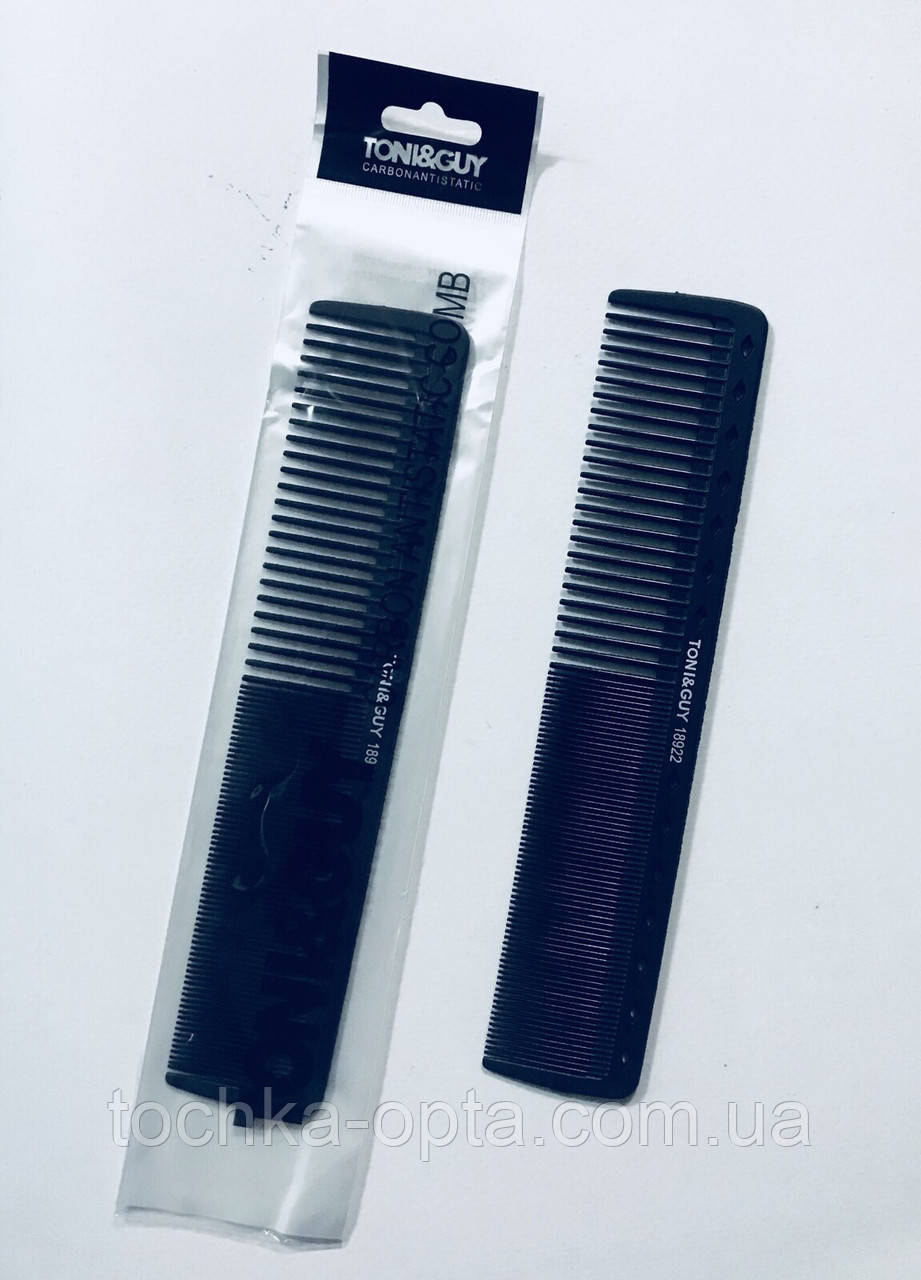Гребінець TONI&GUY Carbon antistatic 18922, фото 1