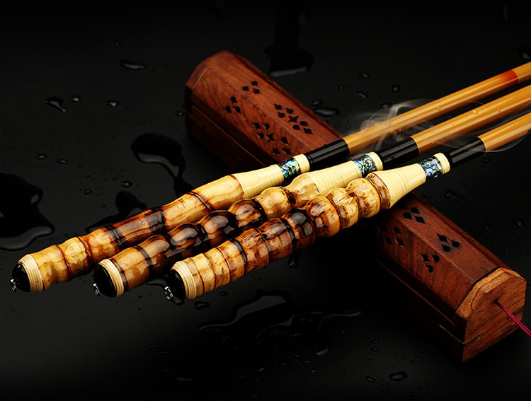 Вудлище херабуна FanFish Elite Brown, 5.4 м, вага 160 г з бамбуковою ручкою