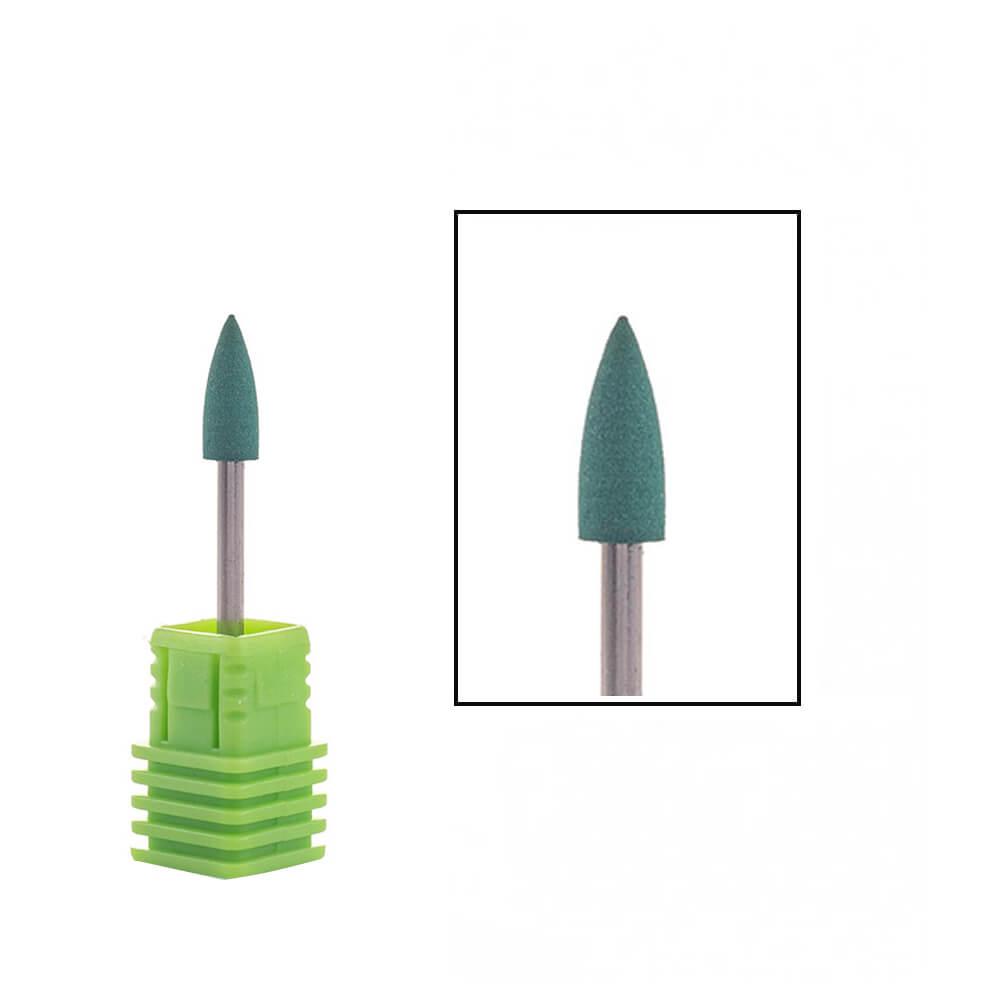 Фреза силіконова Гострий конус 404G Green