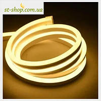 Гірлянда світлодіодна LED Стрічка (Гібкий Неон) жовтий 10 метрів