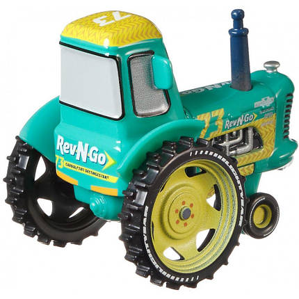 Гоночний Трактор (Корова) Тачки Cars3 ( Disney Pixar Cars Rev-n-go Racing Tractor ), фото 2