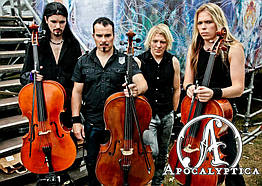 Плакат Apocalyptica