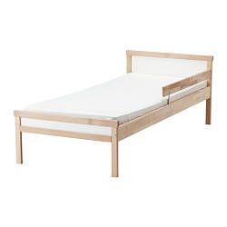 Каркас ліжка з рейковим дном, бук, 70x160 см, 191.854.33, ІКЕА, IKEA, SNIGLAR