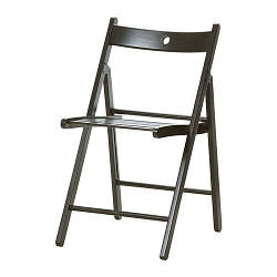 Стілець складний IKEA TERJE чорний 002.224.40