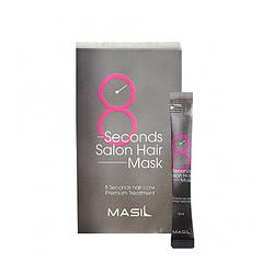 Маска для волосся салонний ефект Masil 8 Second Salon Hair Mask, Пробник 8 мл Корея